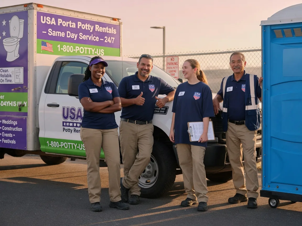 Porta Potty Rental company in Wilsons, VA